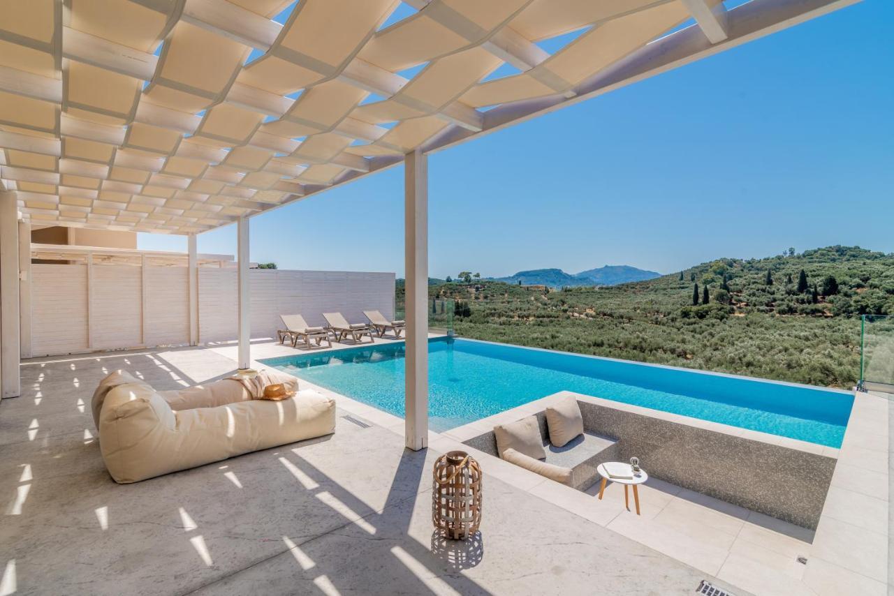 Spartakos Luxury Villa 2 Koukounariá Buitenkant foto