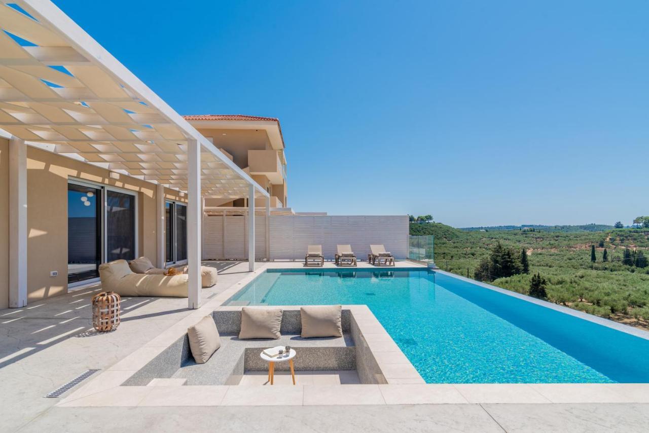Spartakos Luxury Villa 2 Koukounariá Buitenkant foto